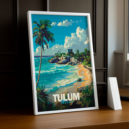 Cadre photo Tulum Mexico