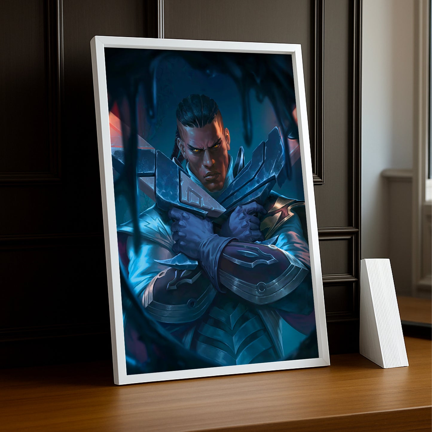 Cadre photo Lucian League of Legends