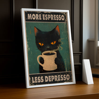 Cadre Photo Chat - More Espresso