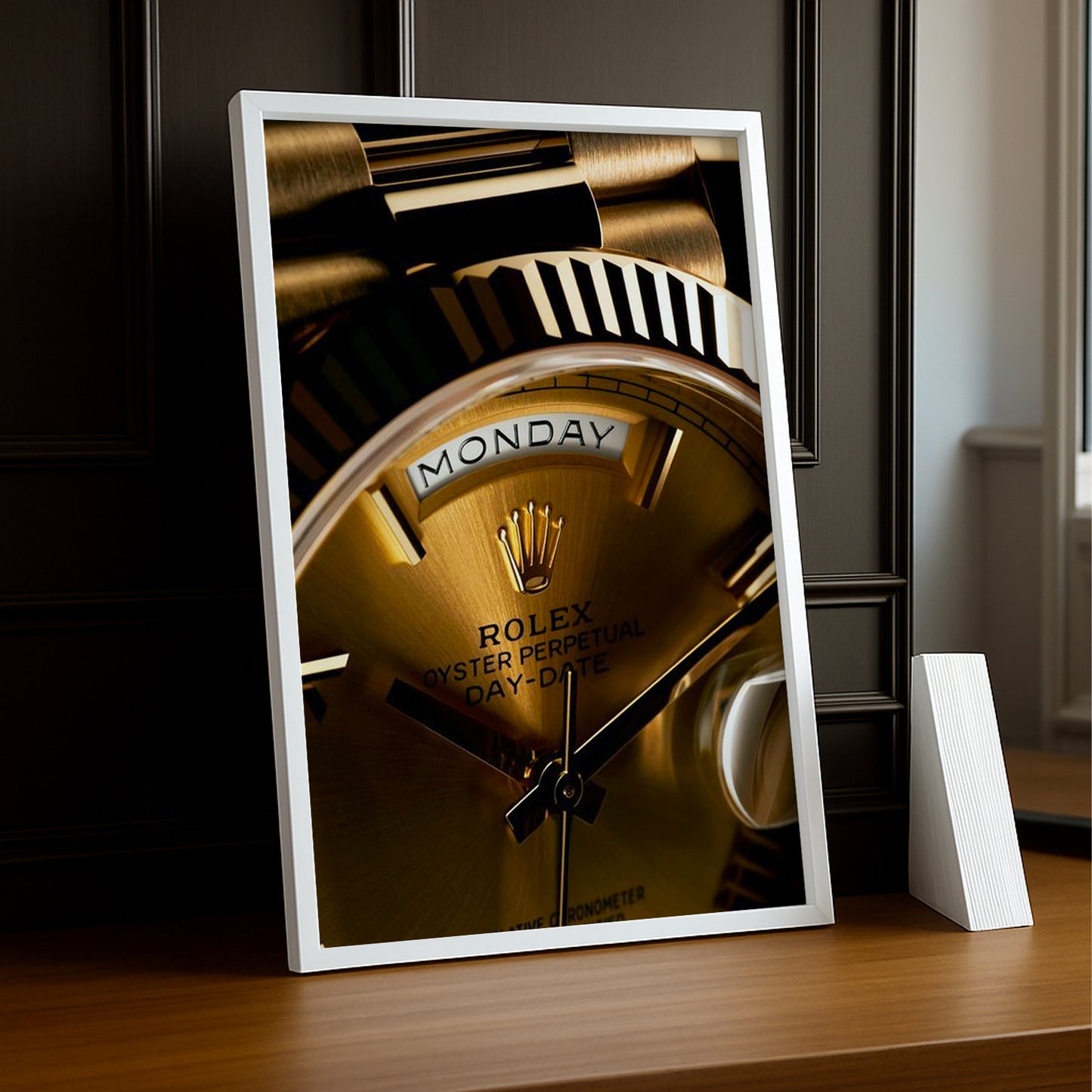 Cadre Photo Rolex - Gold