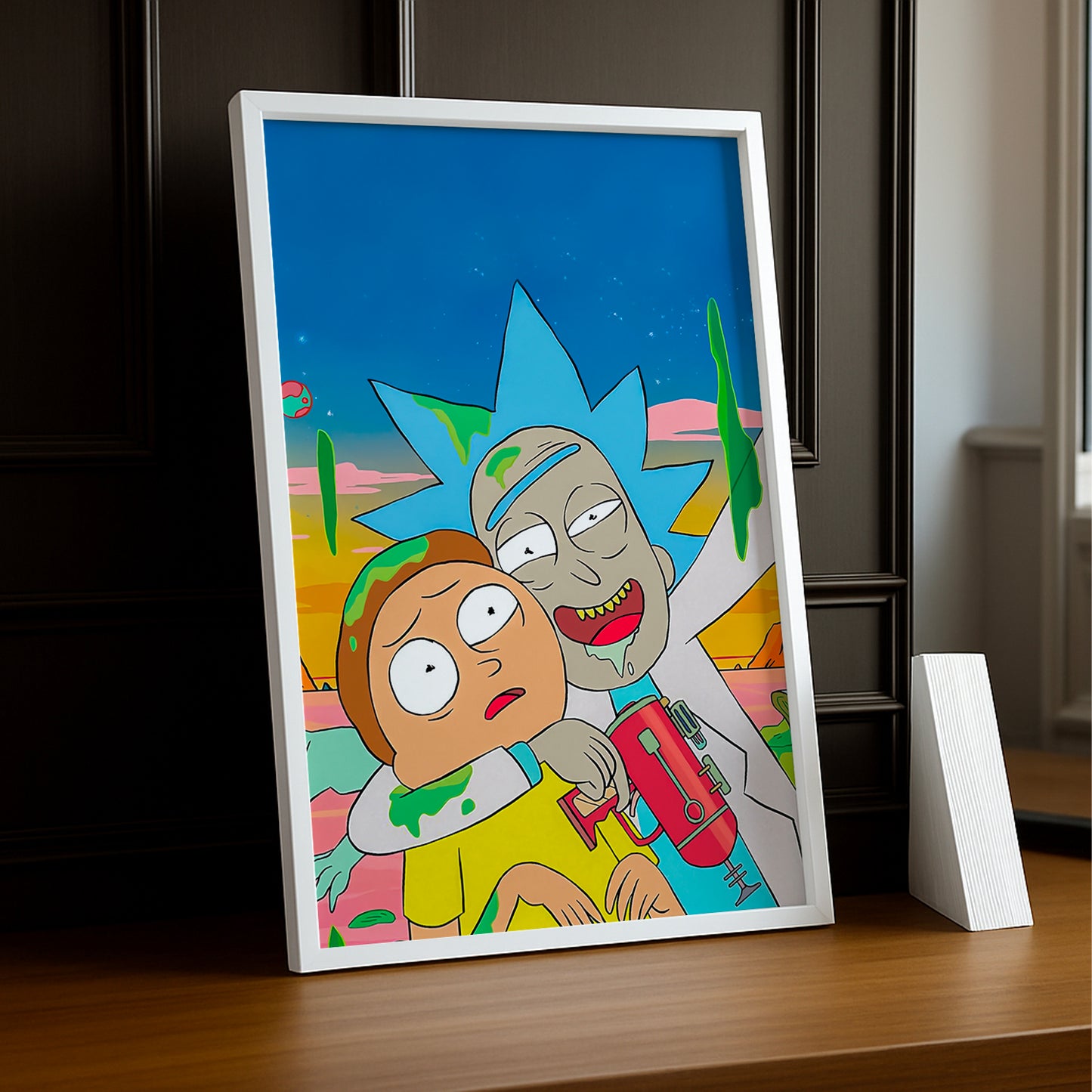 Cadre photo de Rick et Morty