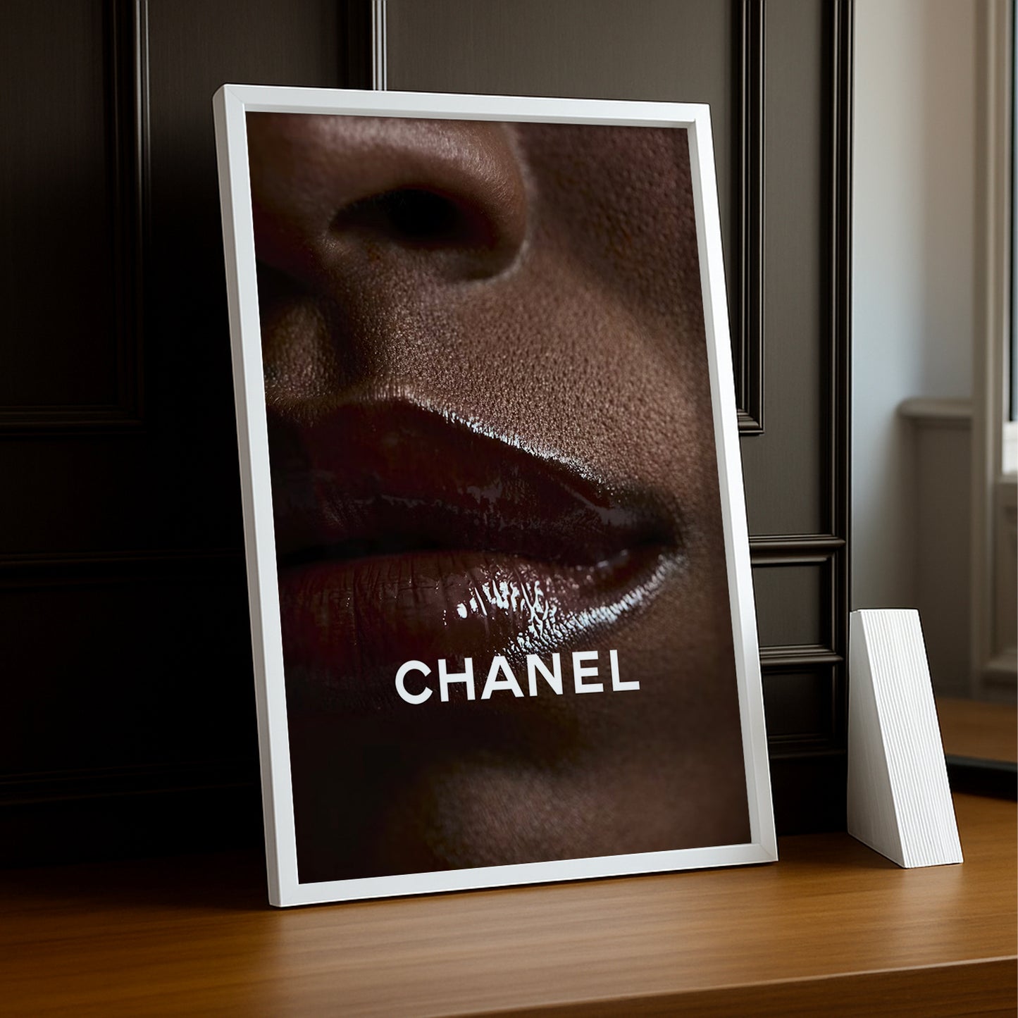 Poster Photo Chanel - Lips