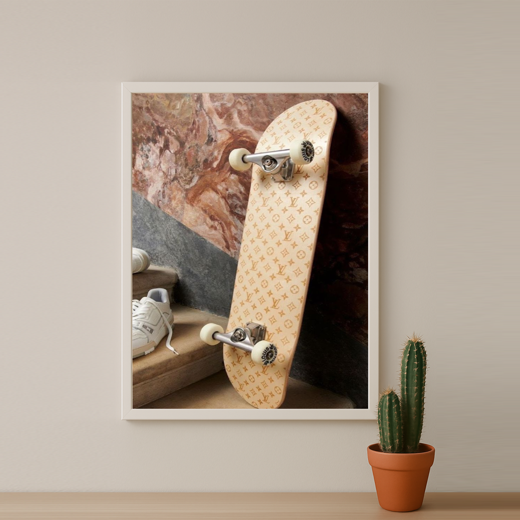 Cadre photo Louis Vuitton Skate