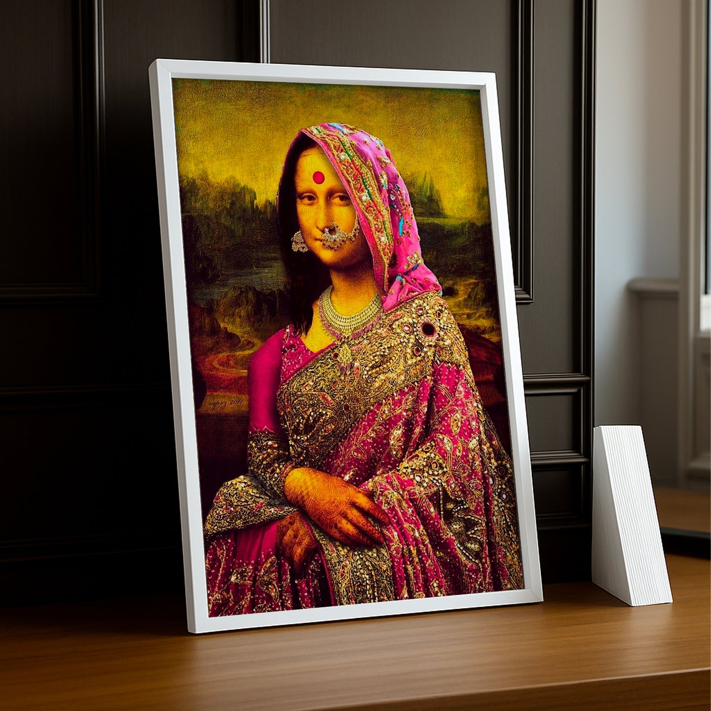 Cadre Photo Mona Lisa - Inde