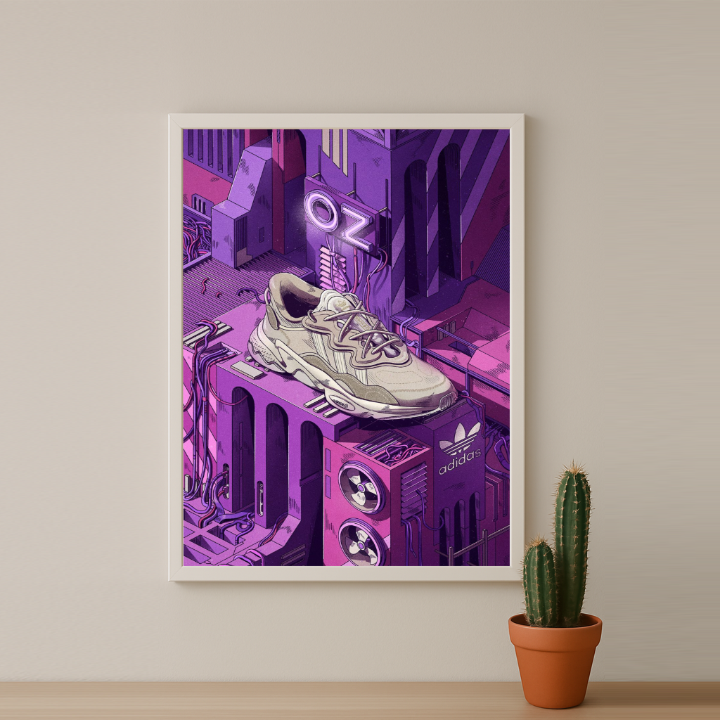 Cadre photo Adidas - Purple