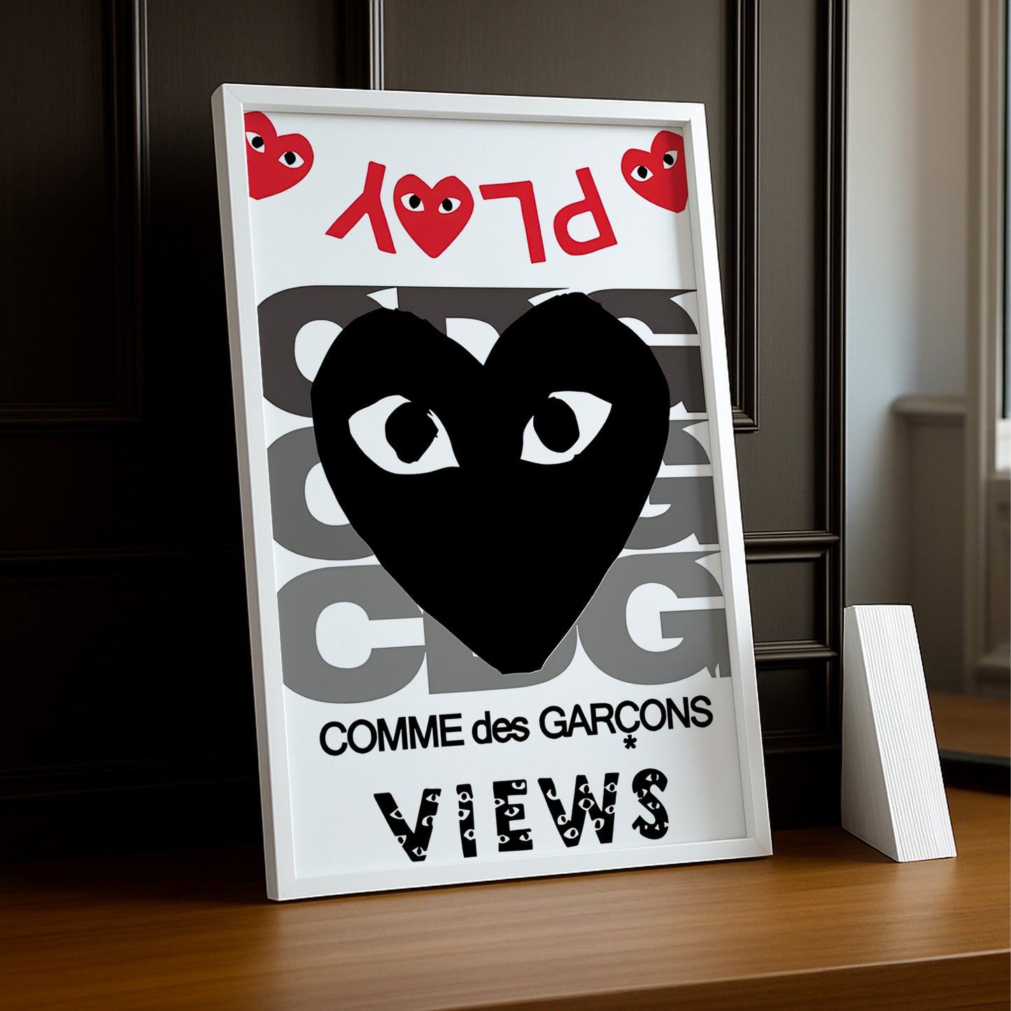 Cadre photo Comme des garçons