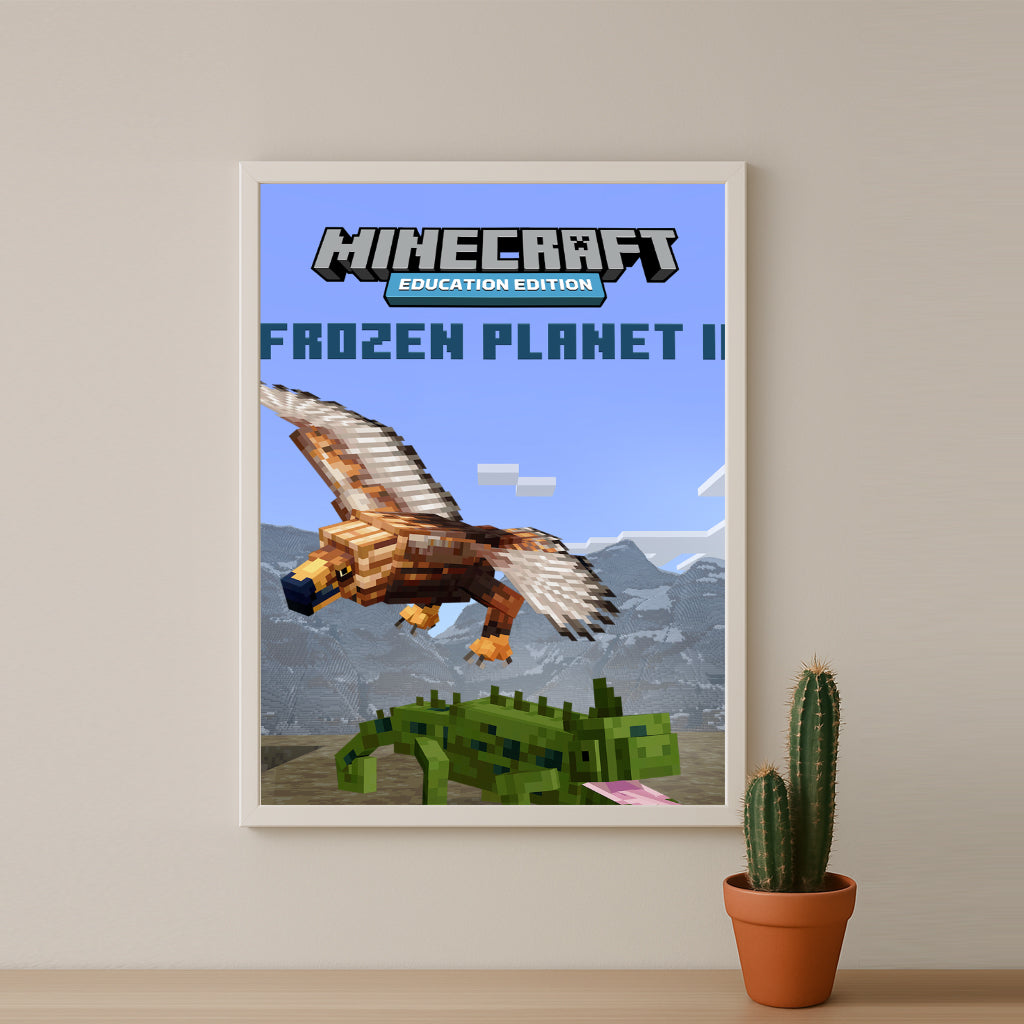Cadre photo Minecraft - Frozen Planet