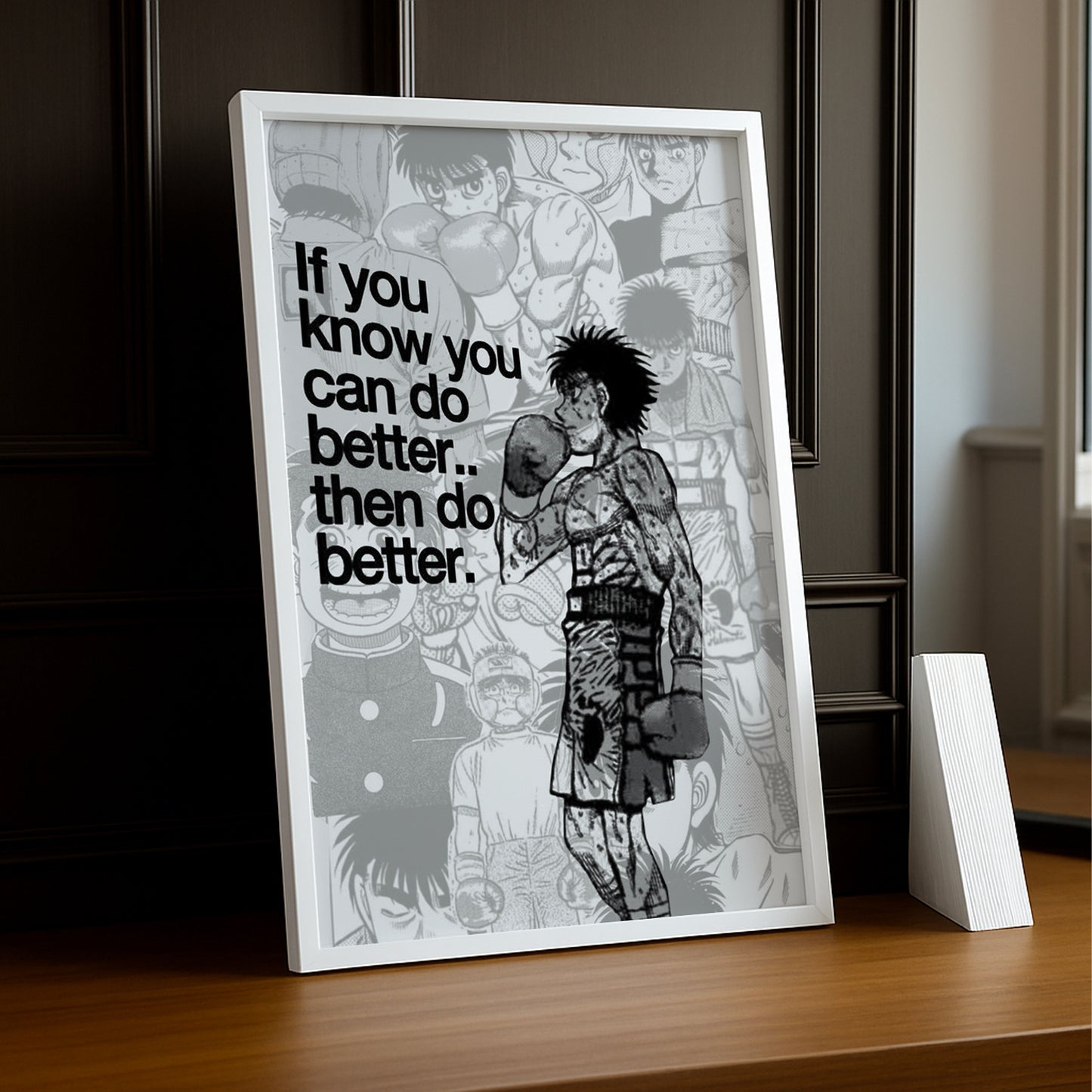 Cadre Photo Hajime no Ippo - If you can do better..