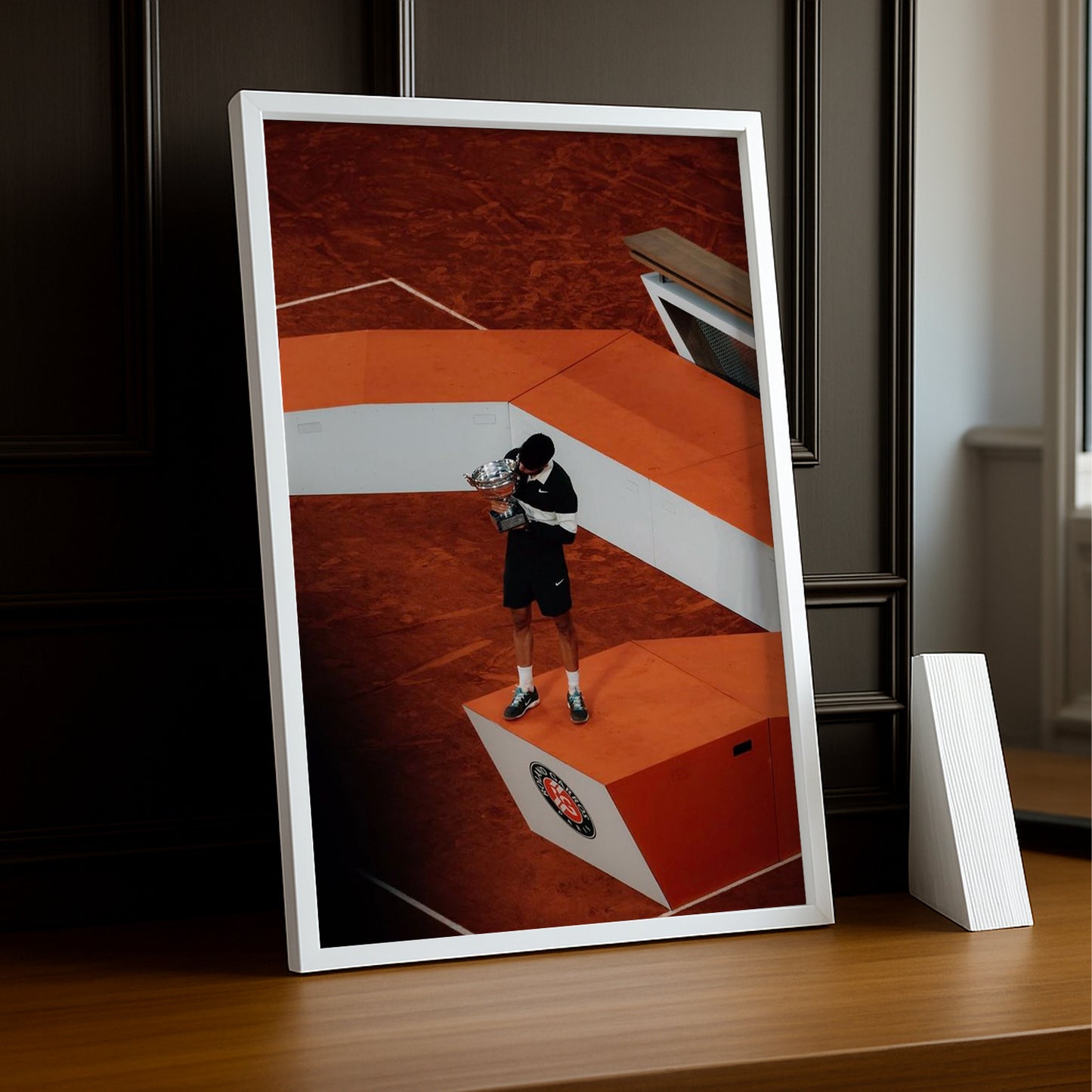 Cadre photo Tennis - Roland Garros Vainqueur