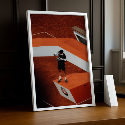 Cadre photo Tennis - Roland Garros Vainqueur