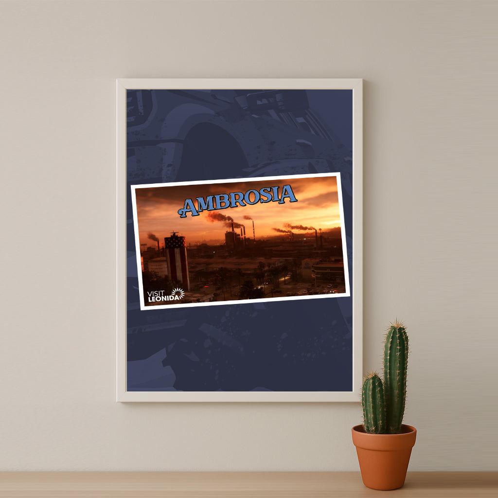 Poster Grand Theft Auto VI - Ambrosia City