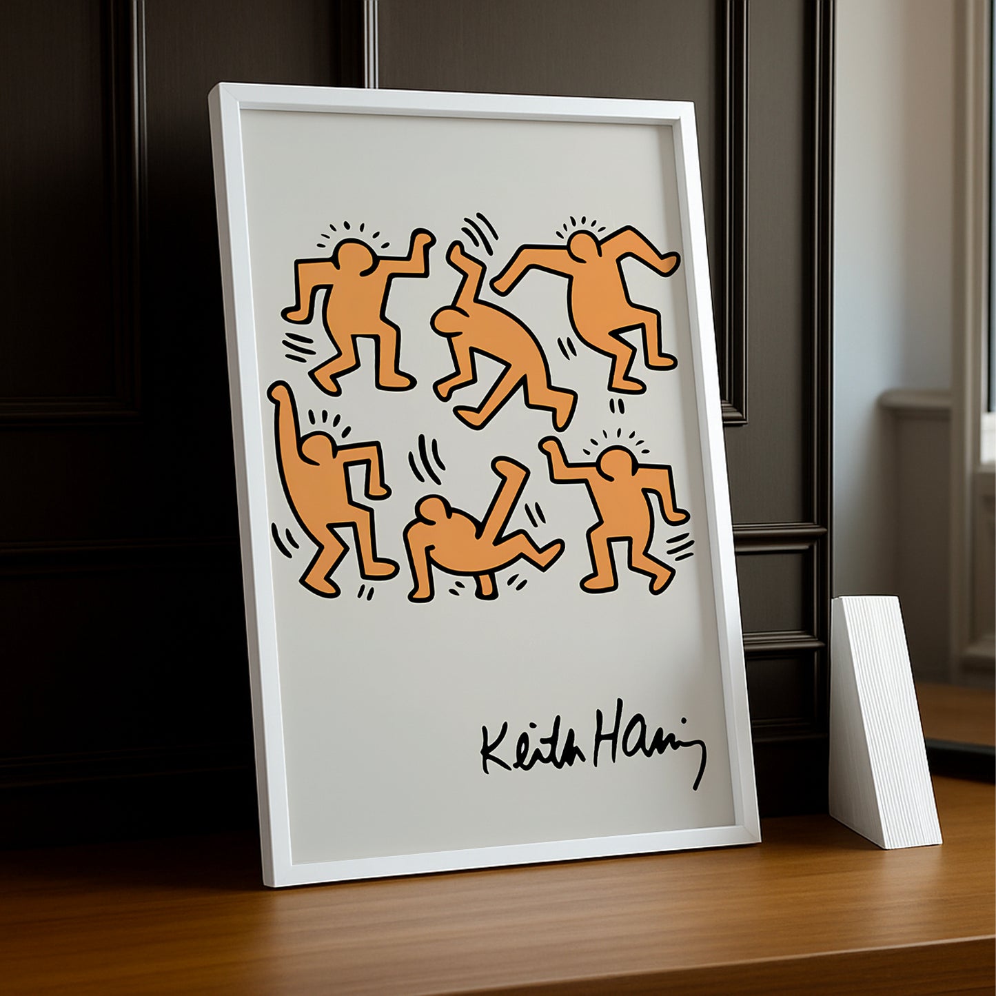 Cadre photo Keith Haring