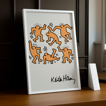 Cadre photo Keith Haring