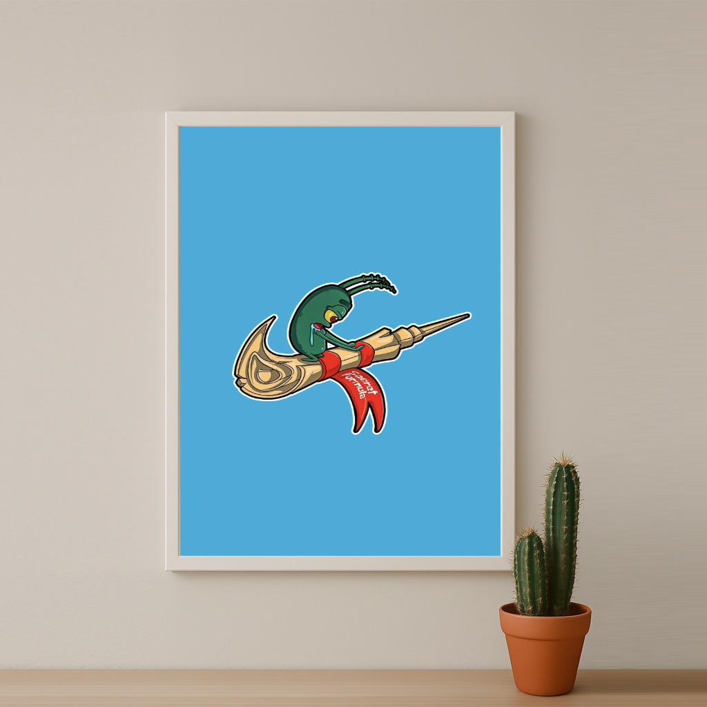 Poster Nike Logo Plankton