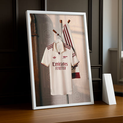 Cadre photo - Maillot Arsenal 25-26