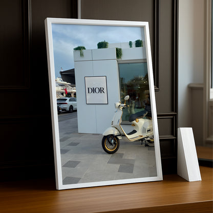 Cadre photo Dior Scooter