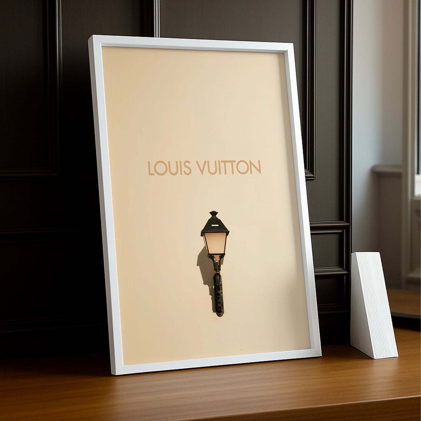 Cadre photo Louis Vuitton - Lampadaire