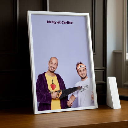 Cadre photo McFly et Carlito