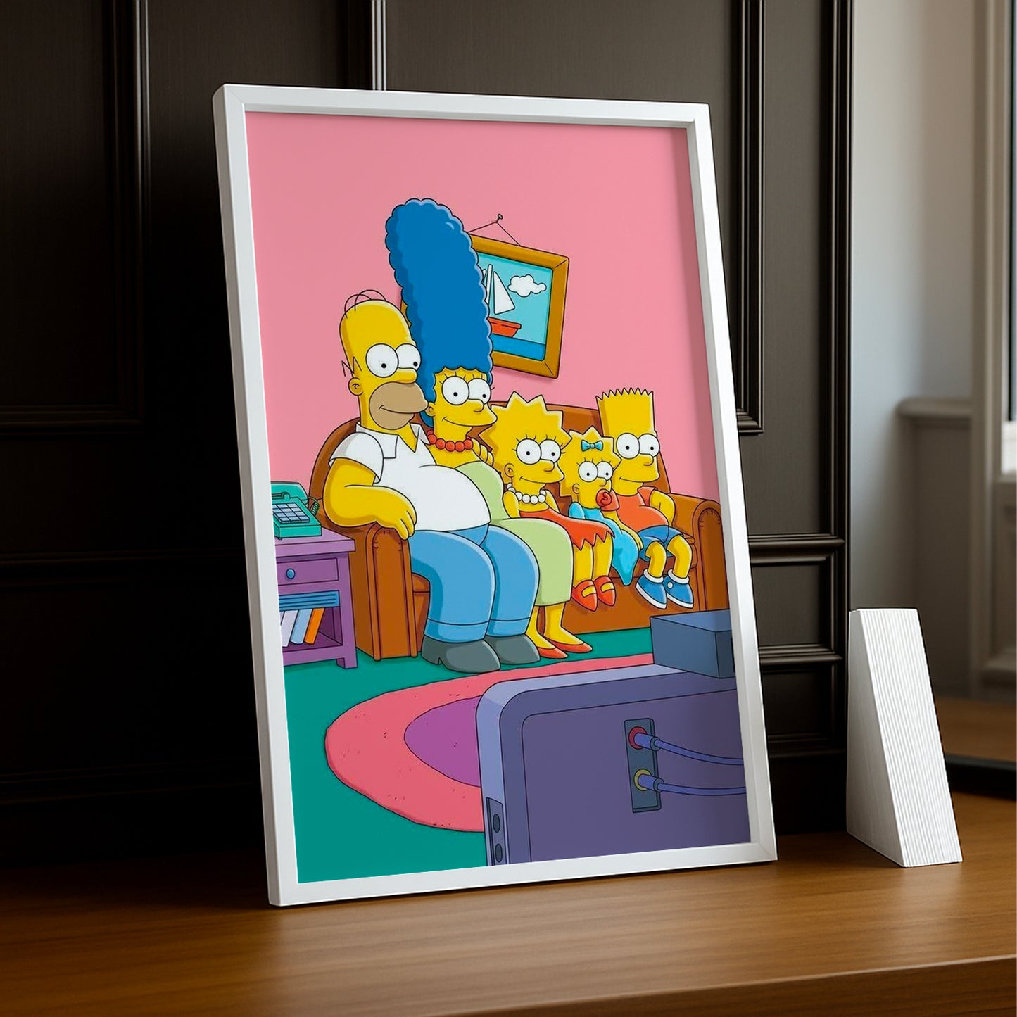 Cadre Photo Les Simpsons - Canapé