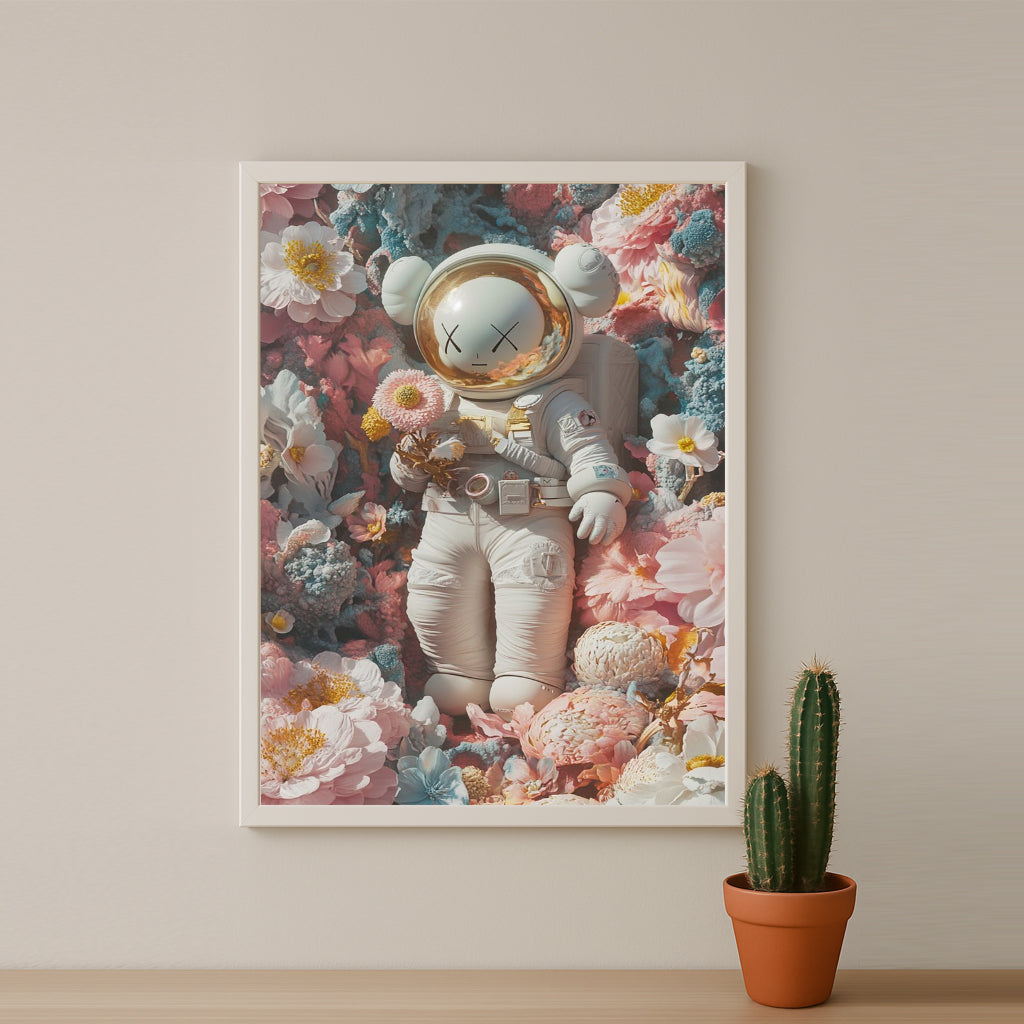 Poster Kaws - Companion Flowers