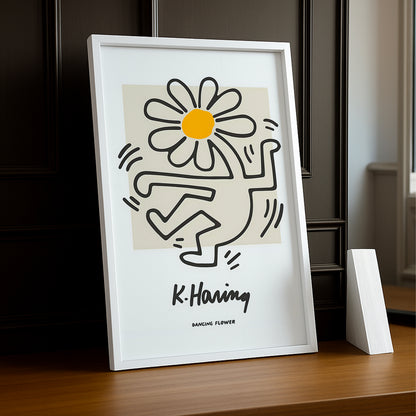 Cadre photo Keith Haring