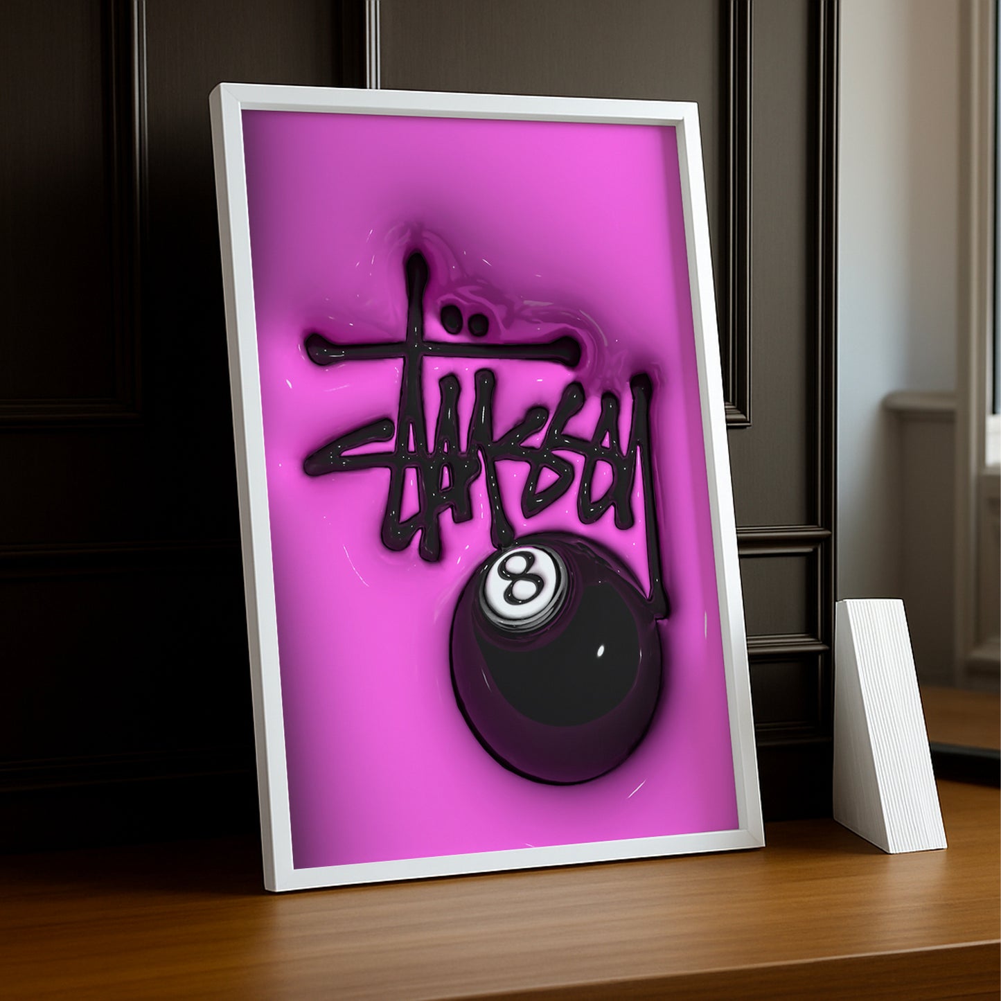 Cadre photo Stüssy - 3D Pink