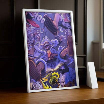 Cadre photo One Piece - Luffy Gear 5