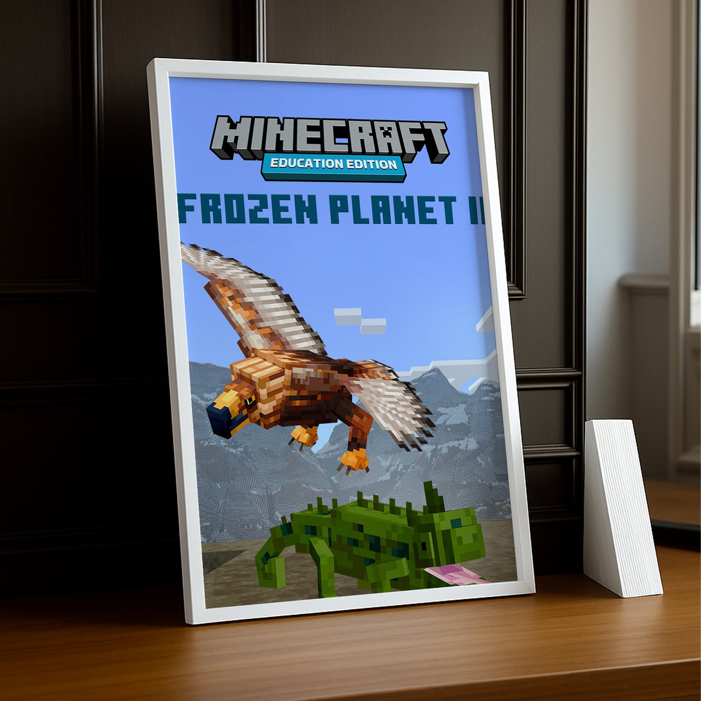 Cadre photo Minecraft - Frozen Planet