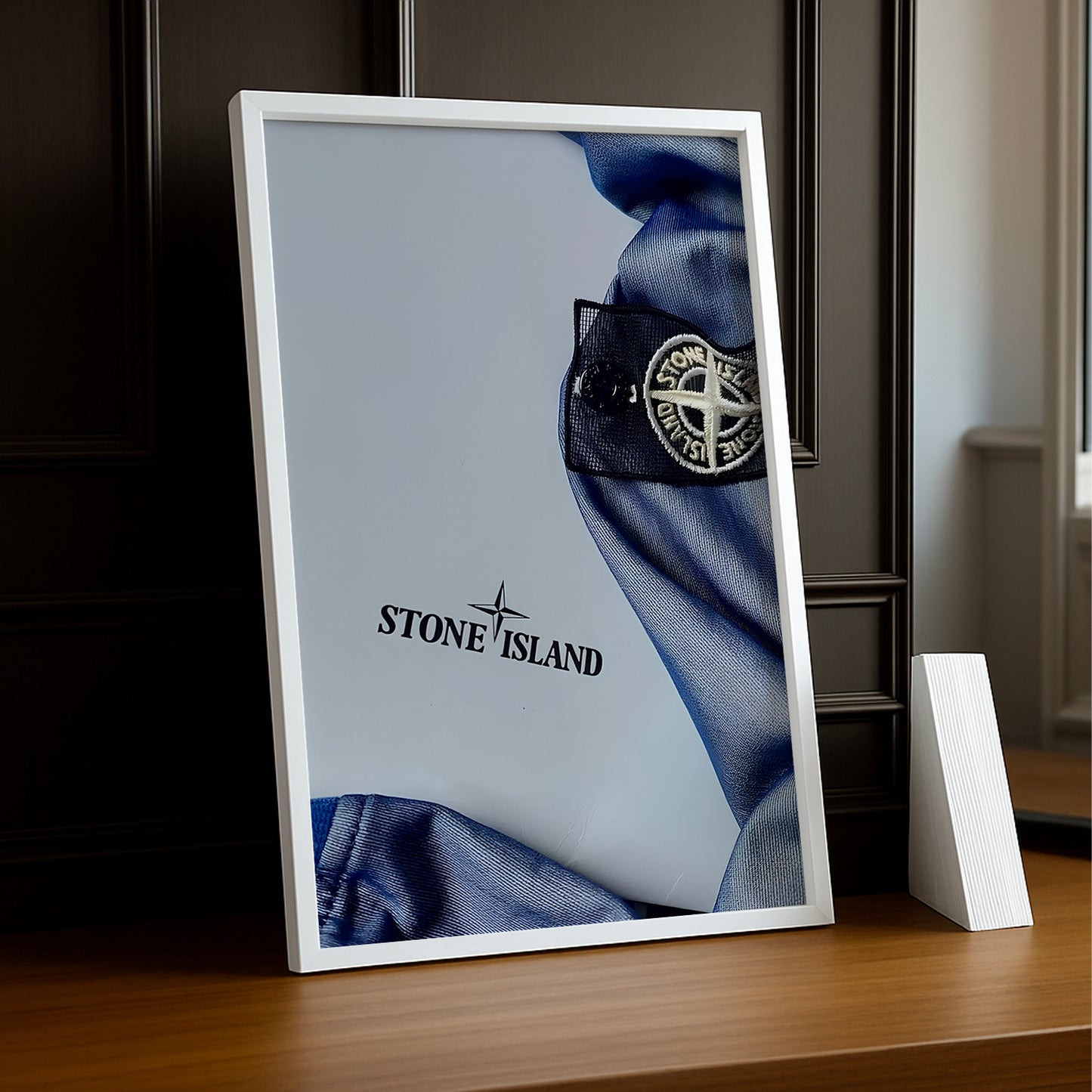 Cadre photo Stone Island bleu