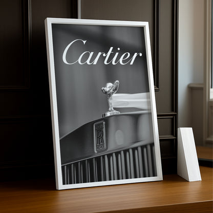 Cadre photo Cartier Rolls Royce