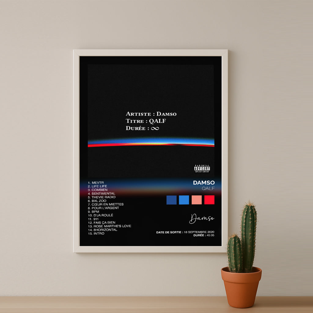 Poster Damso – QALF