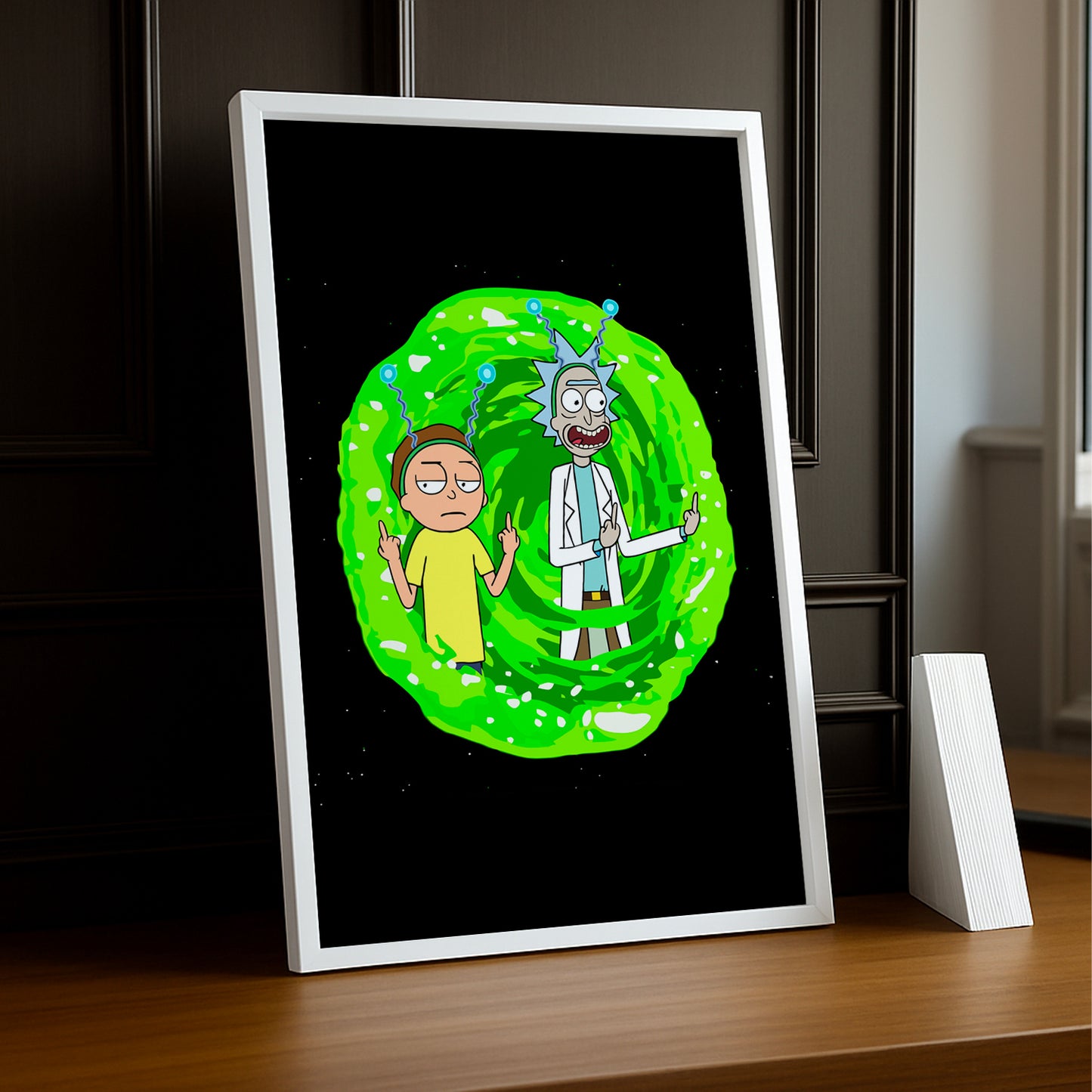Cadre photo de Rick et Morty