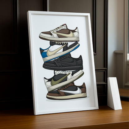 Cadre Photo Nike - Travis Scott Low