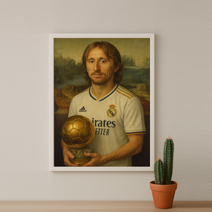 Poster Ballon d'Or - Luka Modrić