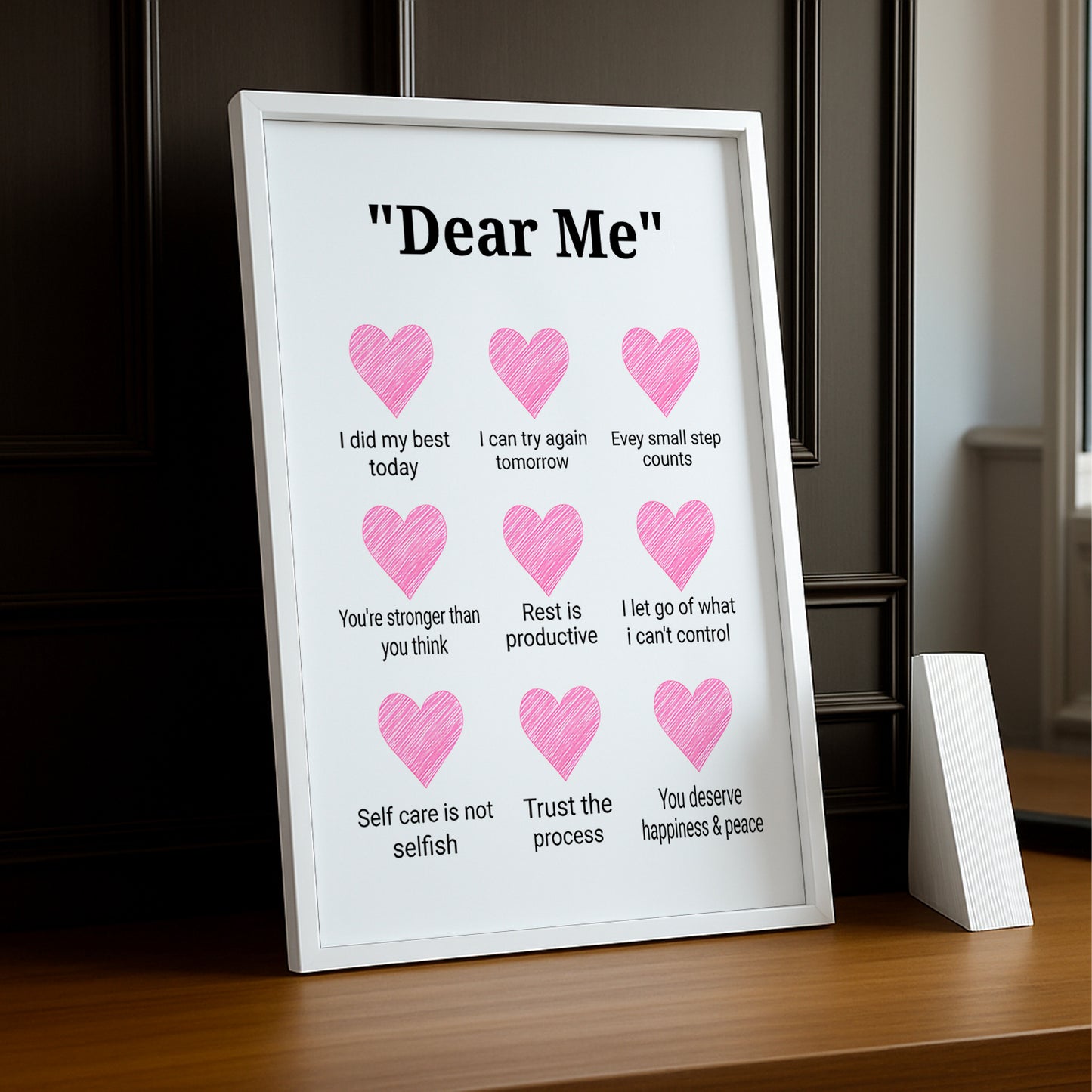 Cadre photo Citation - Dear Me