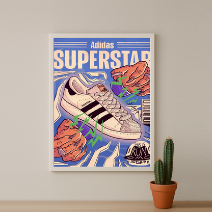 Cadre photo Adidas - Superstar