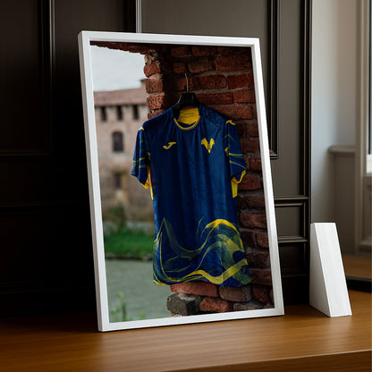 Poster Maillot Football - Hellas Verona Kit 25-26