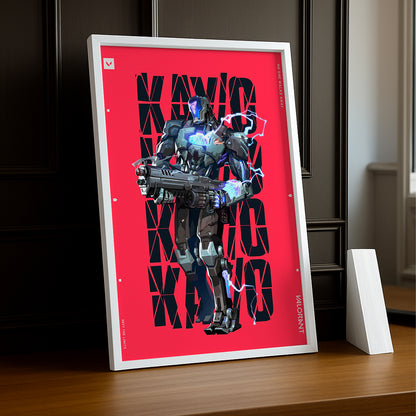 Cadre Photo Valorant - Kayo