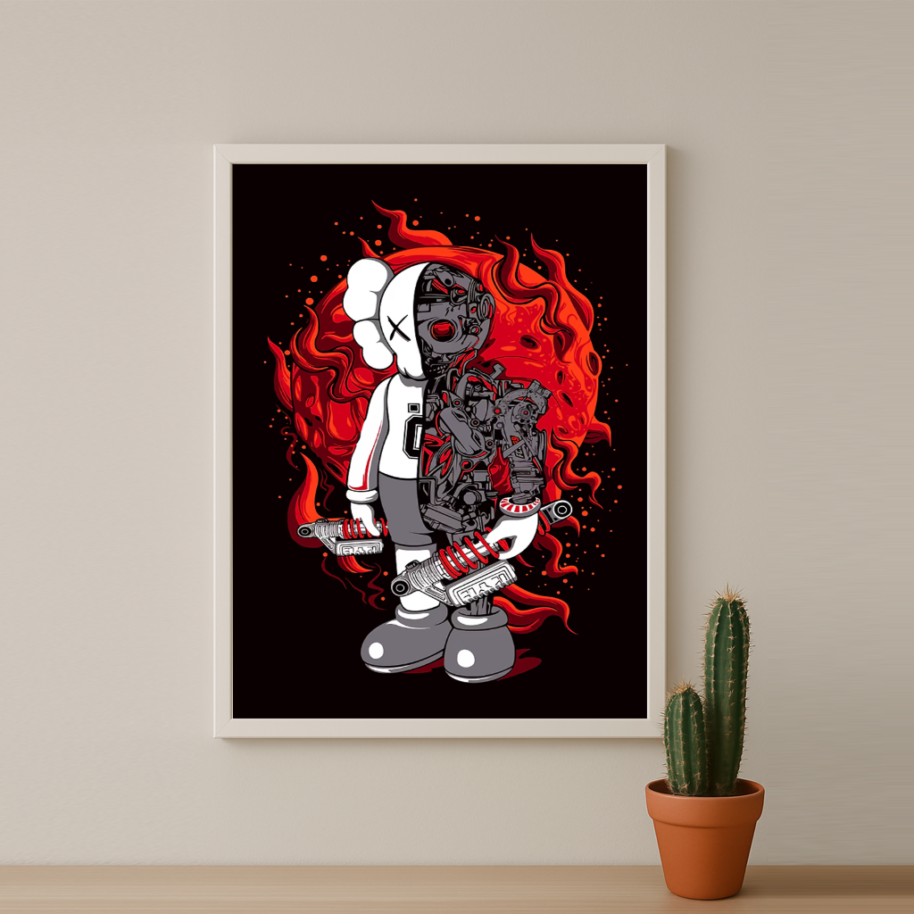 Poster Kaws - Companion Killer