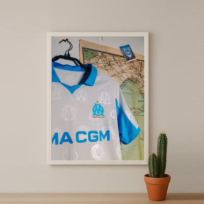 Cadre photo - Maillot Olympique de Marseille 2026