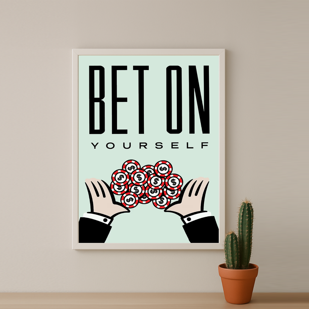 Monopoly Bet On Yourself - Cadre photo