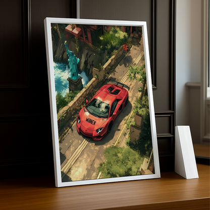 Lamborghini Aventador - Poster