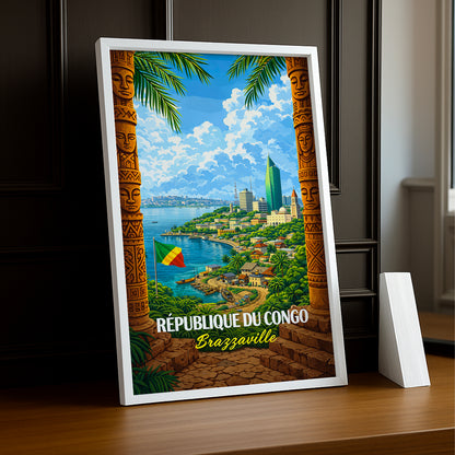 Cadre Photo Afrique - République du Congo Brazzaville