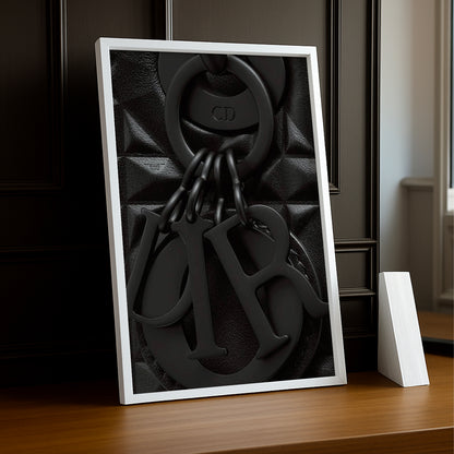 Cadre photo Christian Dior - Full Black