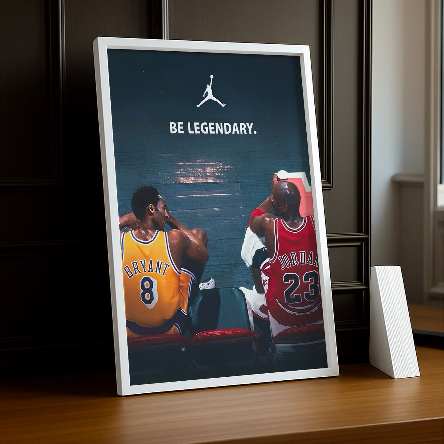 Cadre photo NBA - Be Legendary Jordan x Bryant