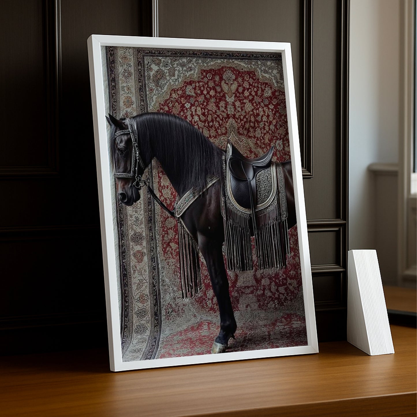 Cadre photo Équitation - Cheval Tapis Rouge