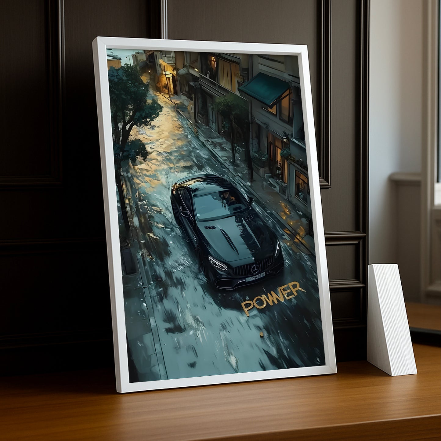 Mercedes AMG GT - Poster