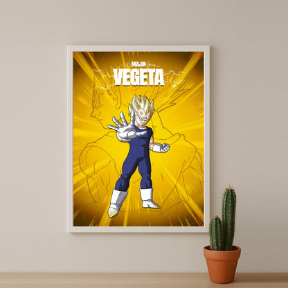 Poster Dragon Ball Z - Majin Vegeta