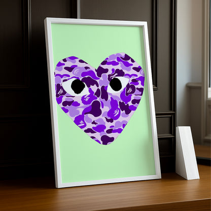 Cadre photo Comme des garçons