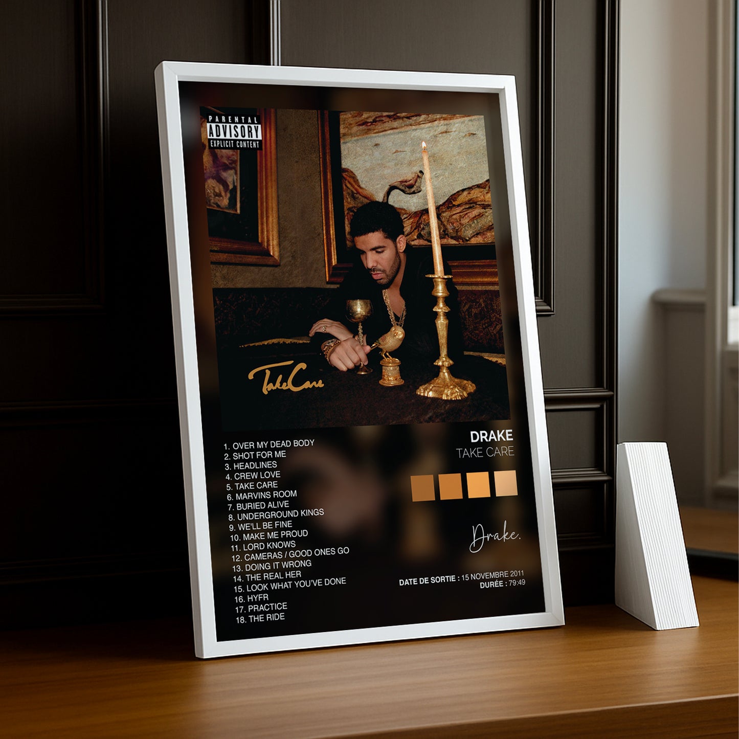 Poster Drake - Album Take Care